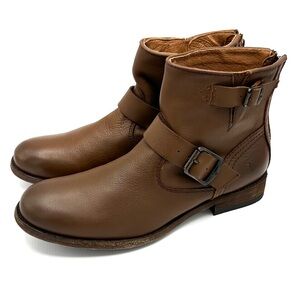 Frye Tyler Engineer Leather Boots, size 8.5